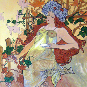 Autunno - liberamente tratto da Alfons Maria Mucha