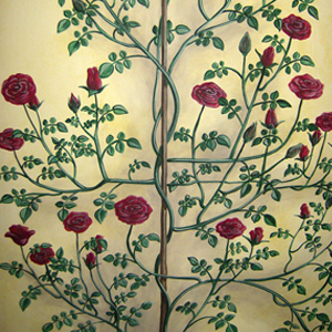 Particolare Trompe l'oeil - Casa privata - Padova